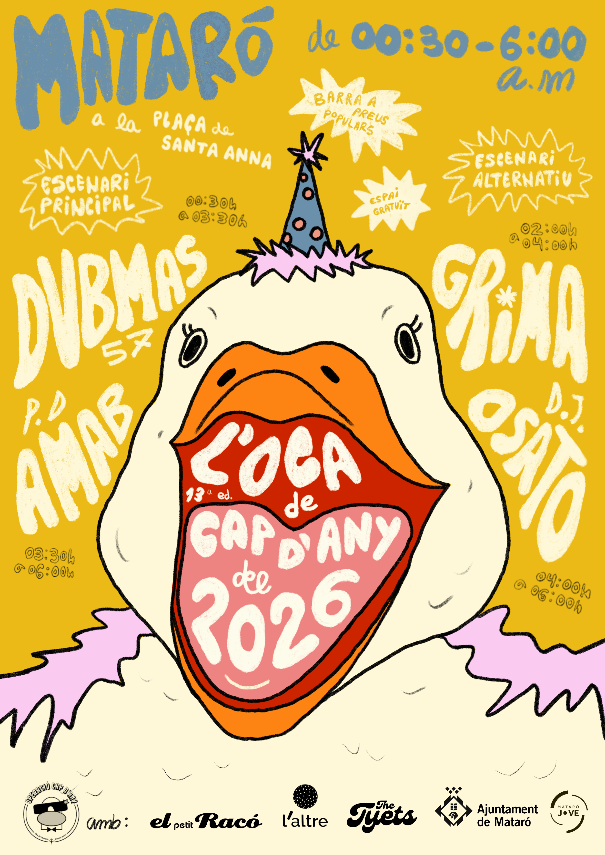 Cartell de l'Oca 2026 Cartell de l'Oca 2026