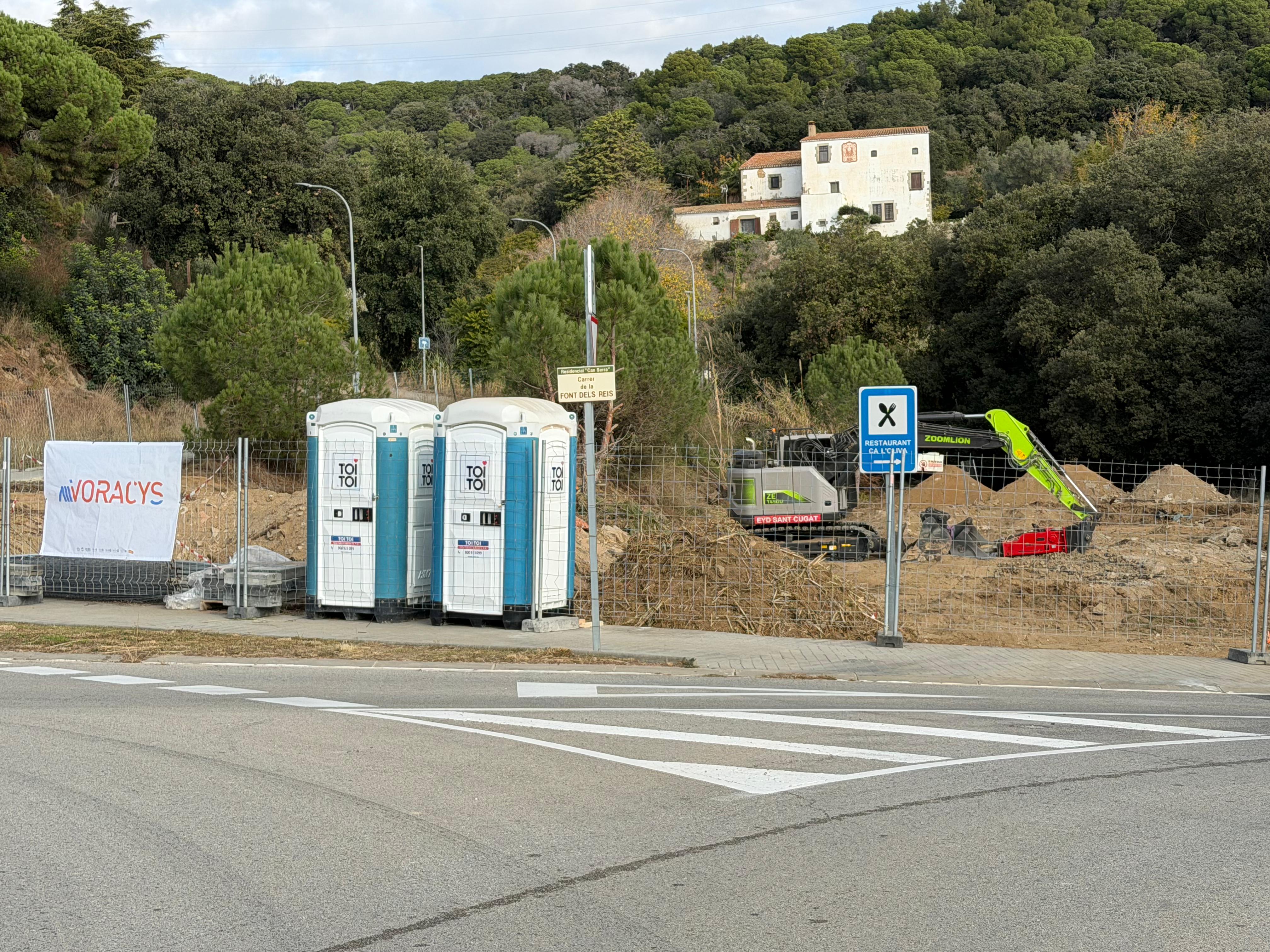 Les obres del Barnahus definitiu a Mataró.