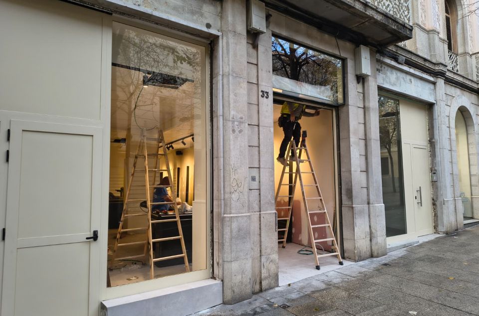 El local de La Riera El local de La Riera