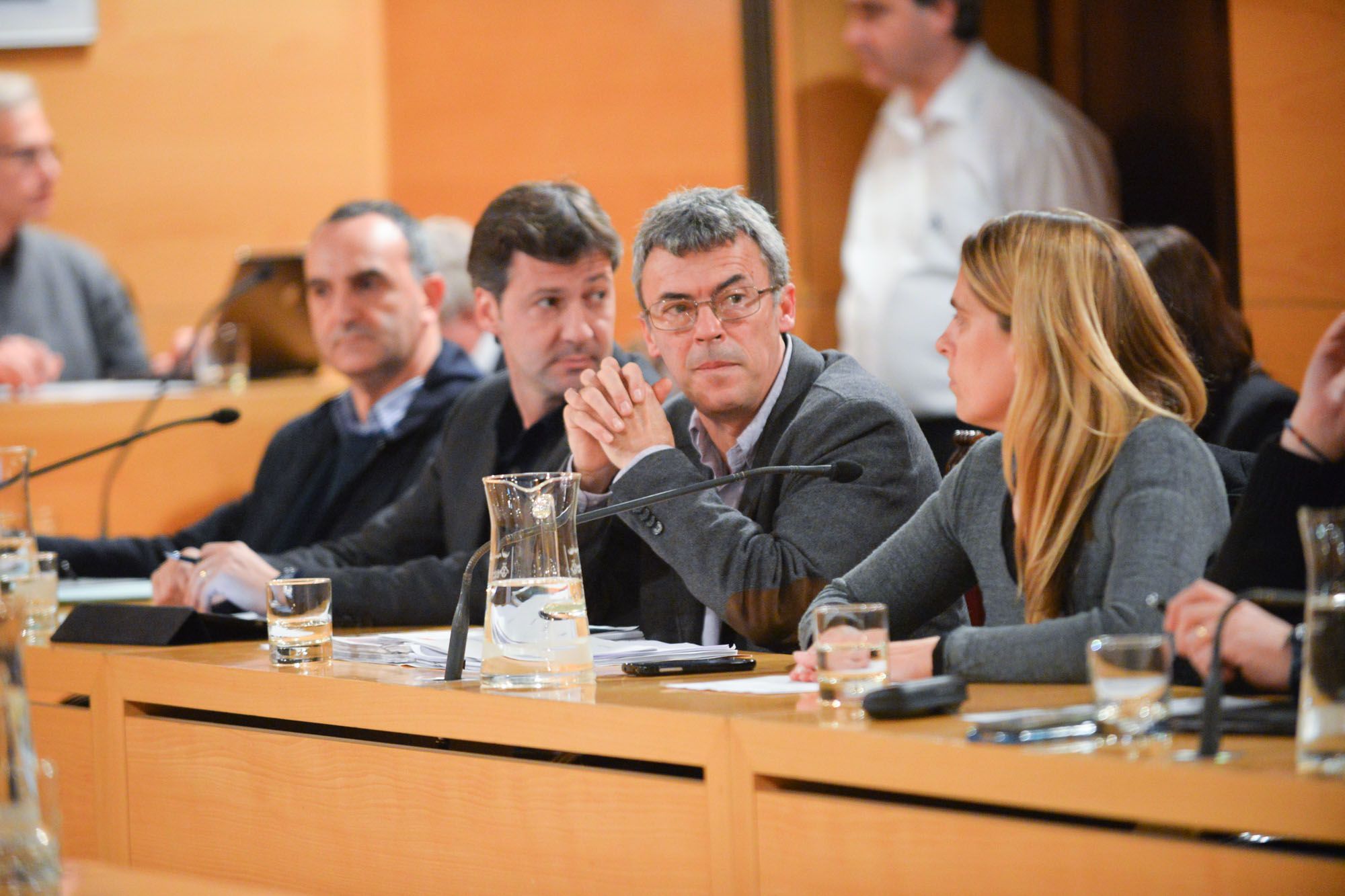 Francesc Teixidó, en una imagen al pleno. Foto:R. Gallofré