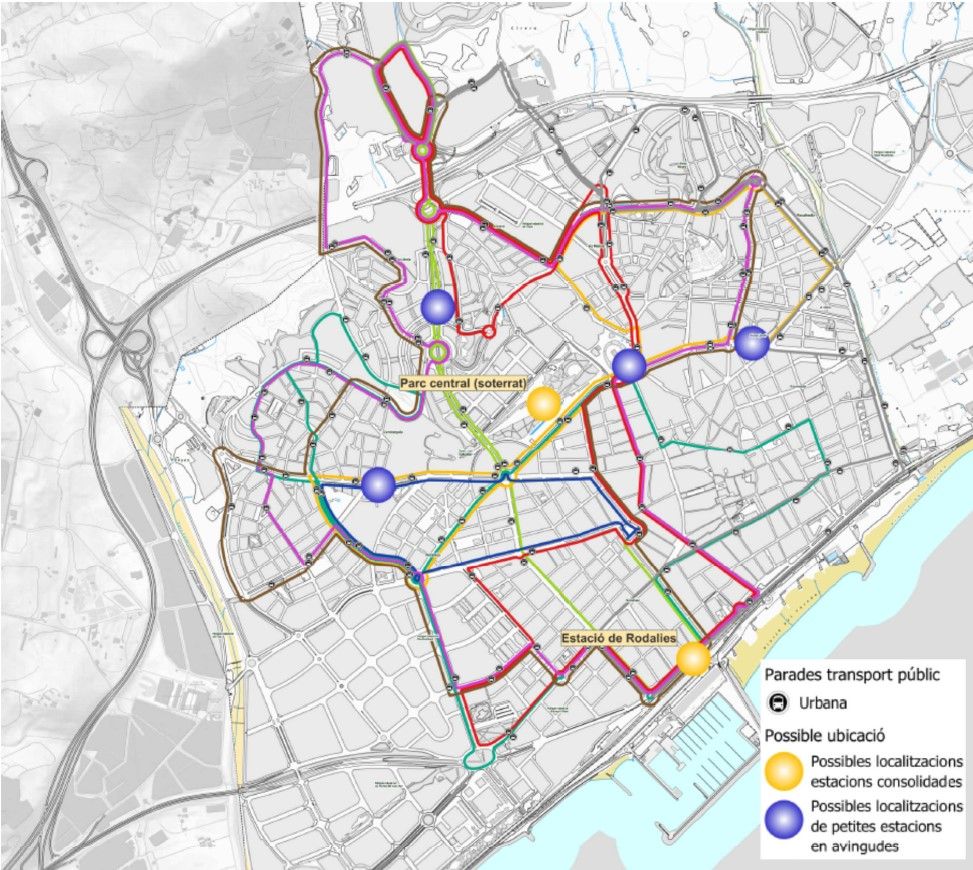 Proposta estació busos Proposta estació busos