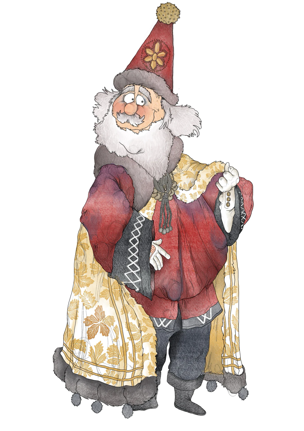 Melcior. Dibujo de Lara Sànchez.