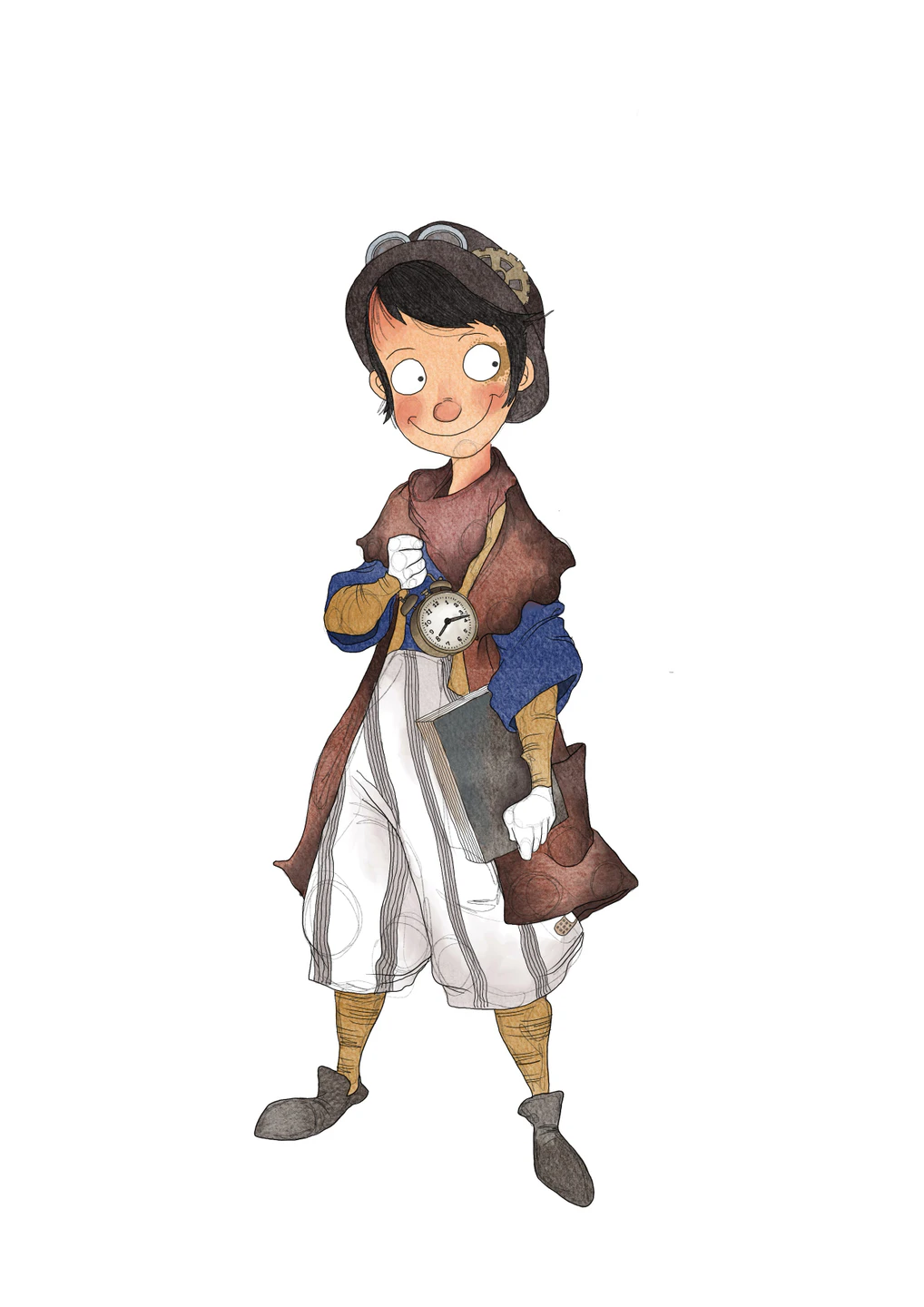 Tic tac. Dibujo de Lara Sànchez.