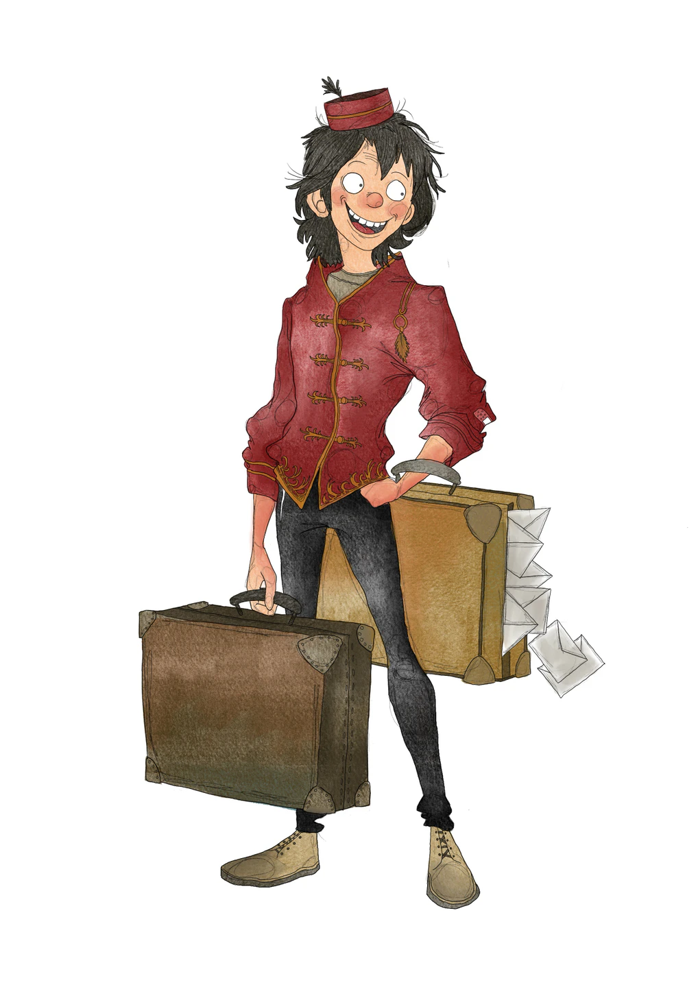 Belluguet. Dibujo de Lara Sànchez.