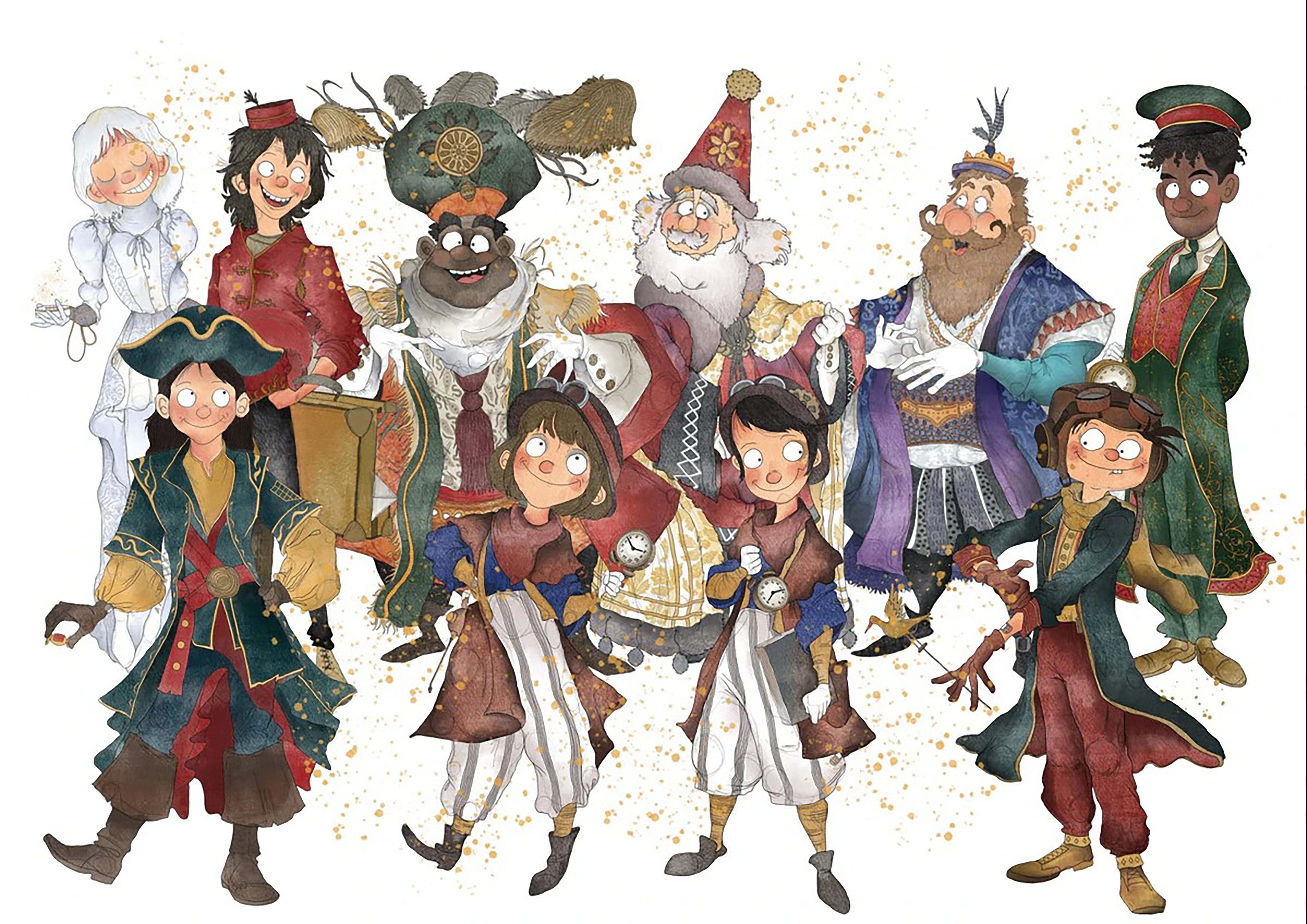 Los personajes de la Cabalgata