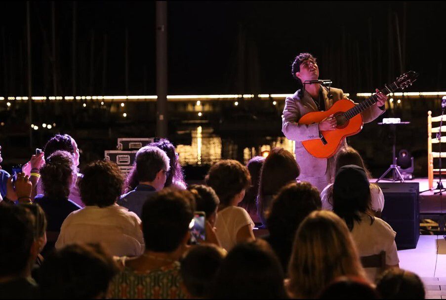 Alfred Garcia en el Posidònia Fest del Puerto. Alfred Garcia en el Posidònia Fest del Puerto.
