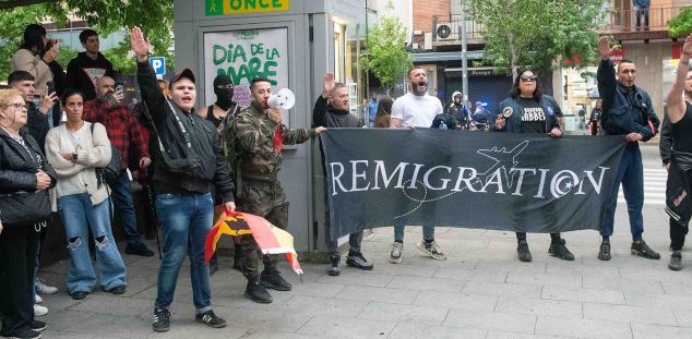 Un líder ultradretà i violent, detingut