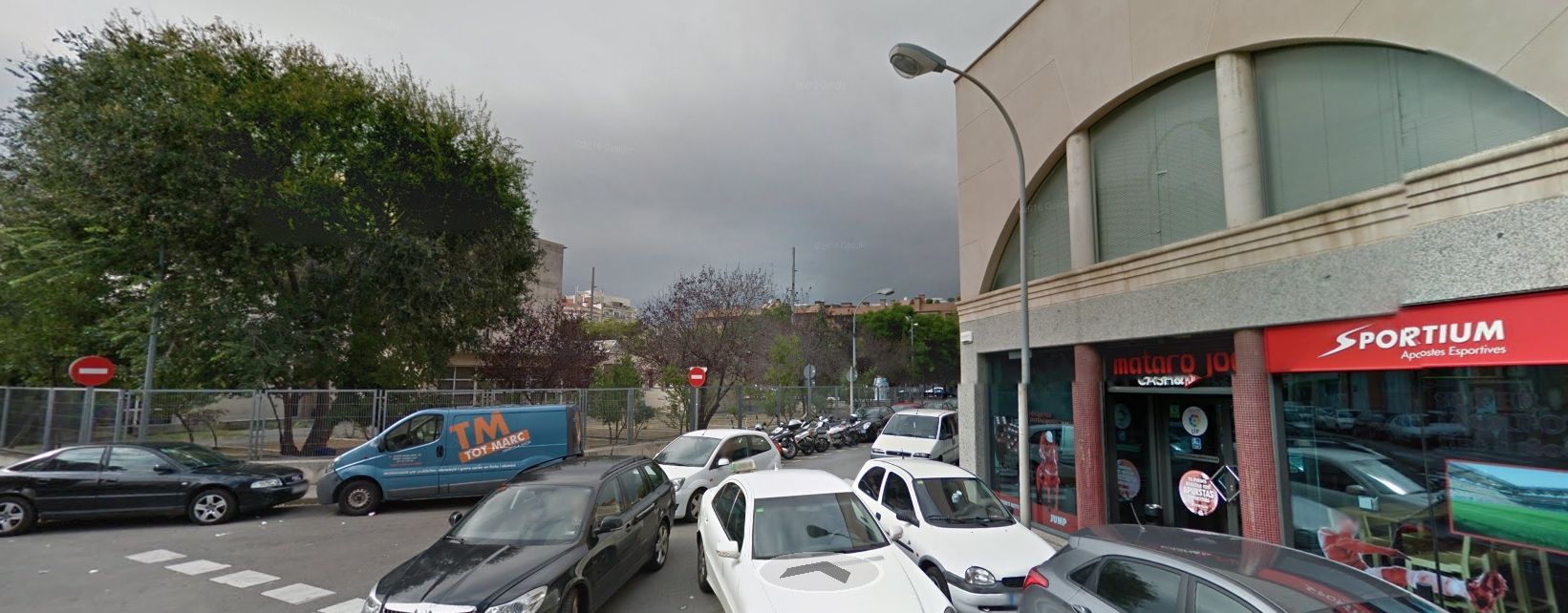 La calle donde tuvieron lugar los hechos.