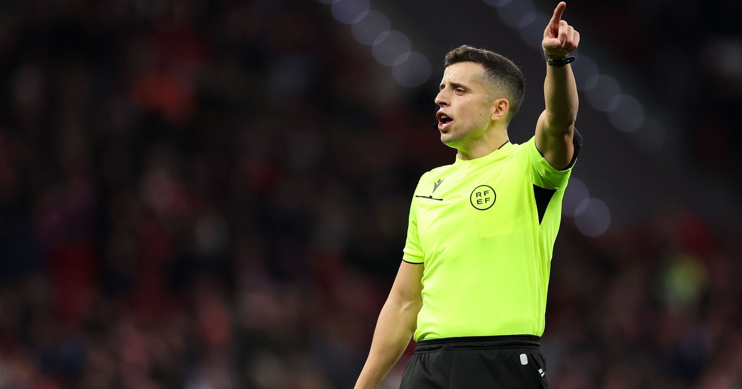 El árbitro mataroní García Verdura