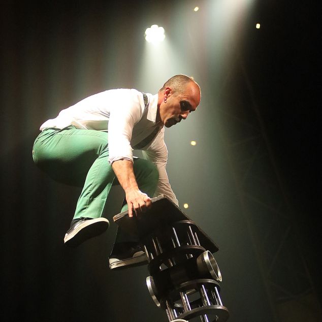 David Candelich - Circo de Navidad de Mataró. Foto: Erin Bassa David Candelich - Circo de Navidad de Mataró. Foto: Erin Bassa