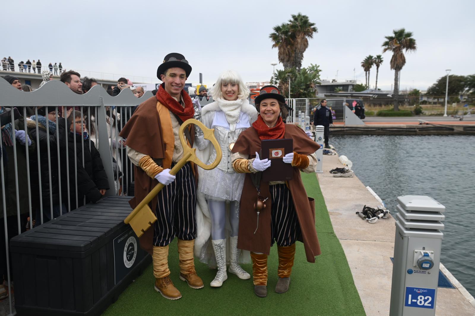 Arribada dels Reis d'Orient al Port de Mataró. Foto: R. Gallofré Arribada dels Reis d'Orient al Port de Mataró. Foto: R. Gallofré