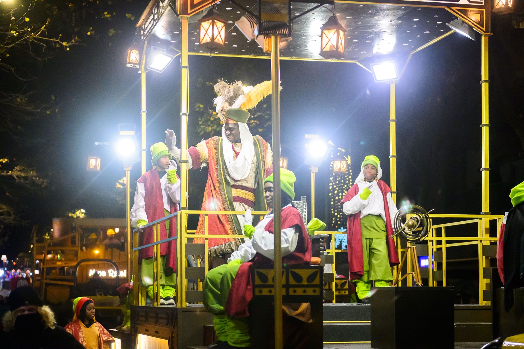 Cavalcada Reis d'Orient de Mataró. Foto: R.Gallofré