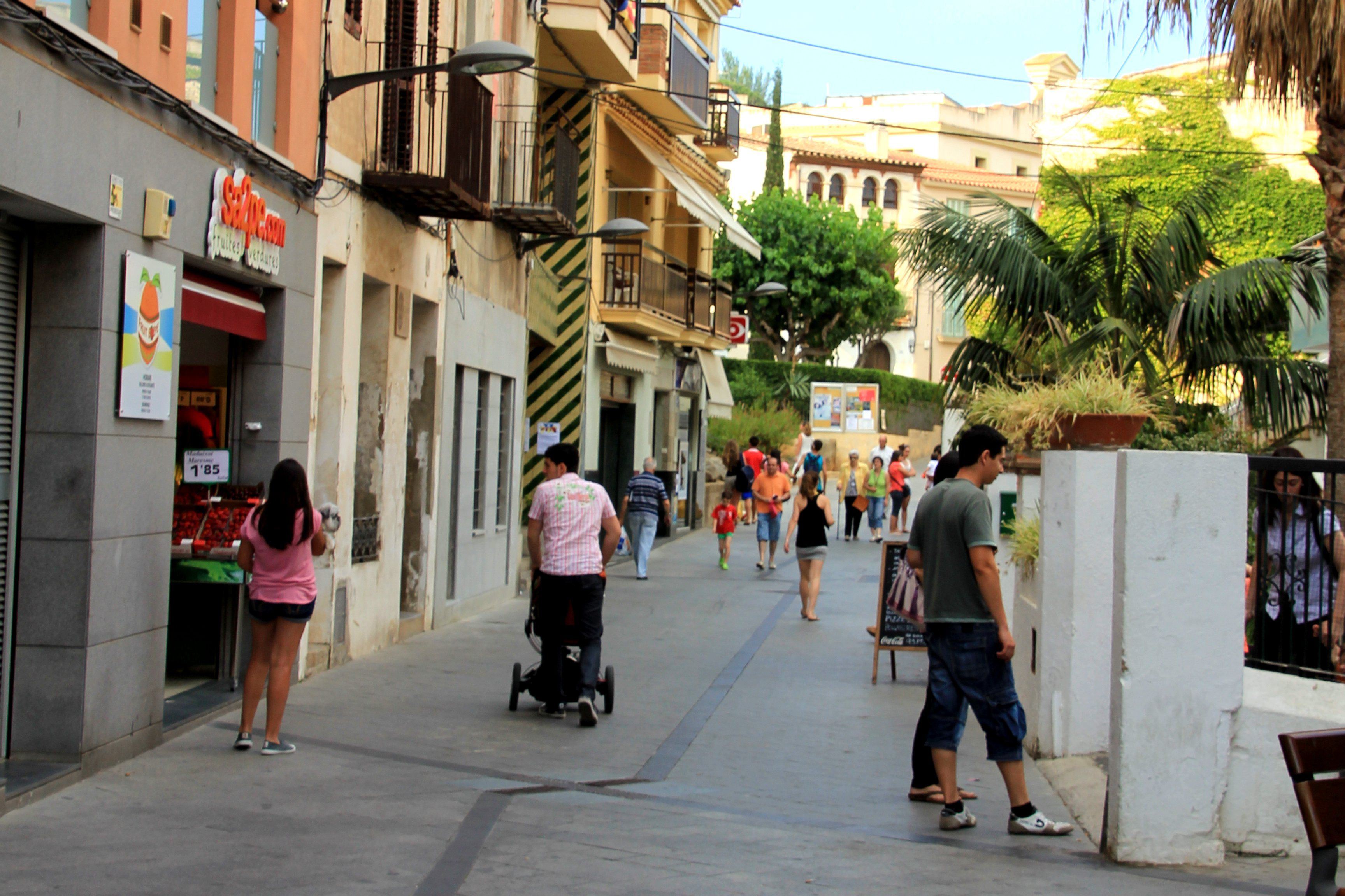 Calle de Munt en Llavaneres