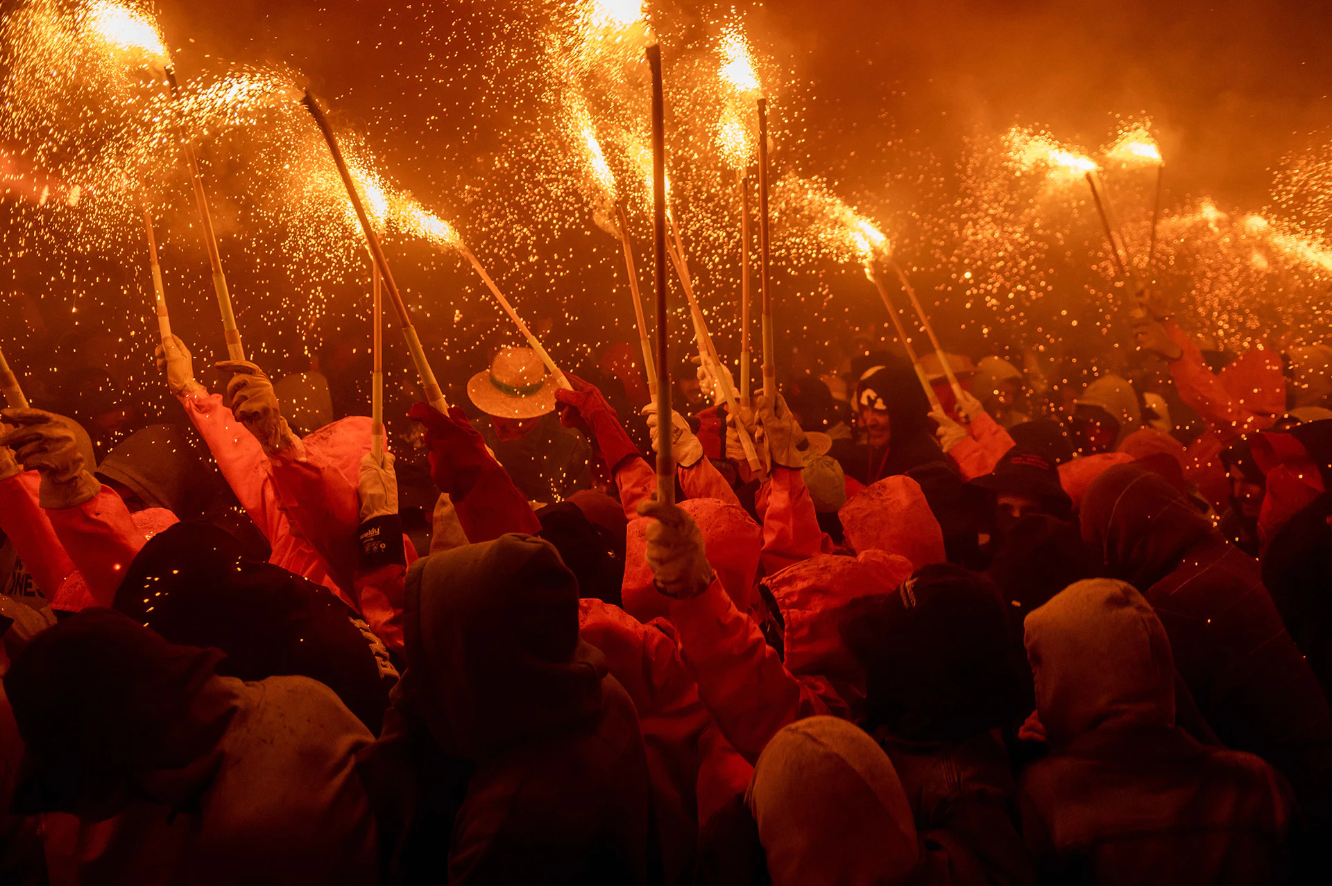 La Fogonada de Sant Jordi de Mataró. Foto: AC