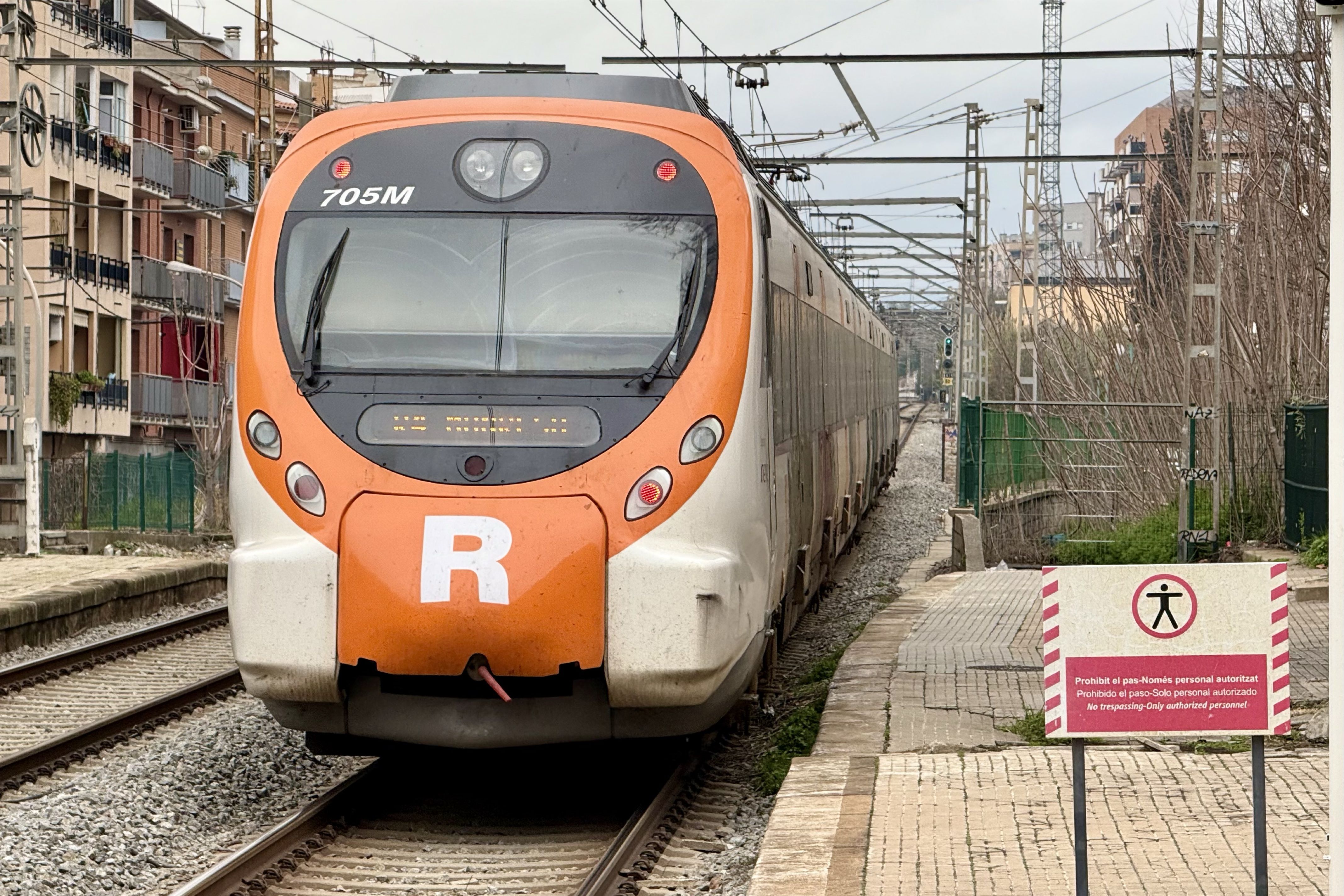 Un tren de Rodalies