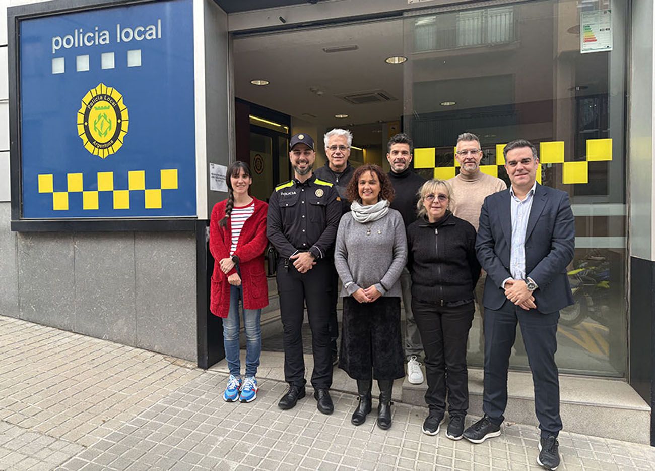 El nuevo inspector de la Policía Local de Argentona. Foto: Ayuntamiento