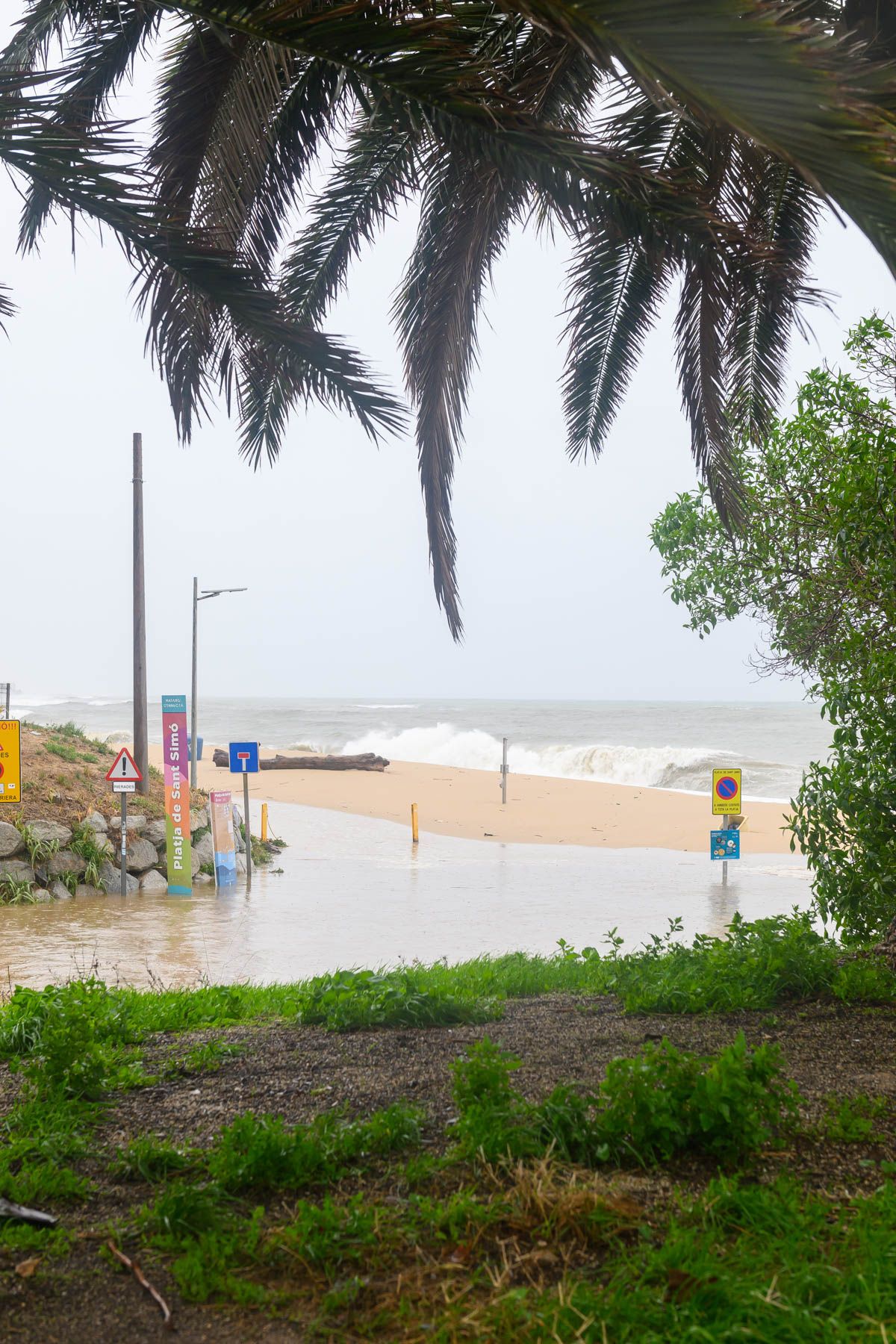 Onades al litoral mataroní. Foto: R.Gallofré