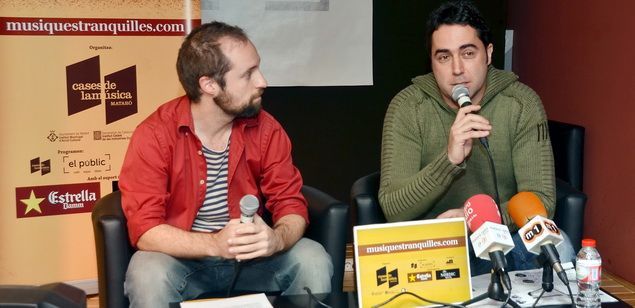 Un instant de la roda de premsa