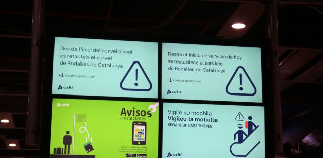Avisos de Renfe