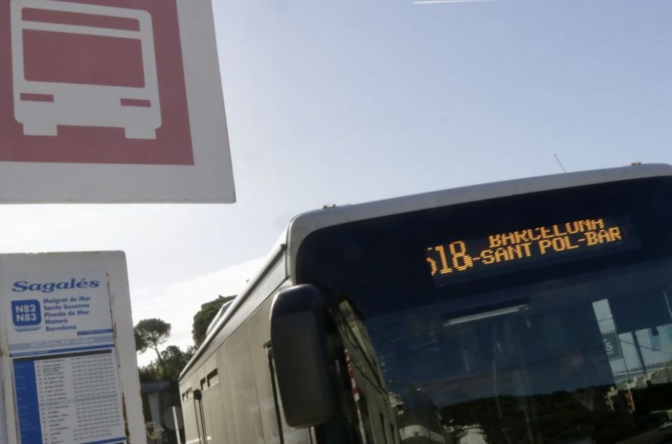 autobús que connecta l'Alt Maresme amb Barcelona