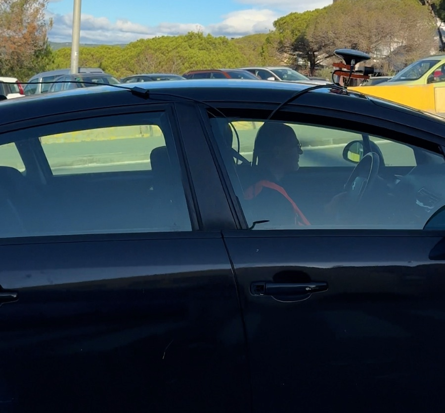 Un dels vehicles que capten imatges pels carrers de Cerdanyola