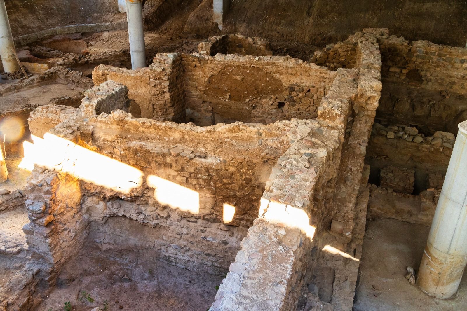 El jaciment del Mujal, a Calella El jaciment del Mujal, a Calella