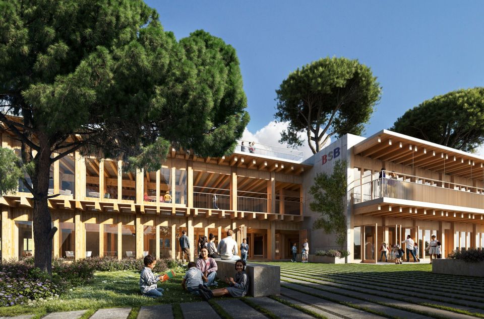Així serà el campus de The British School of Barcelona a Cabrera de Mar