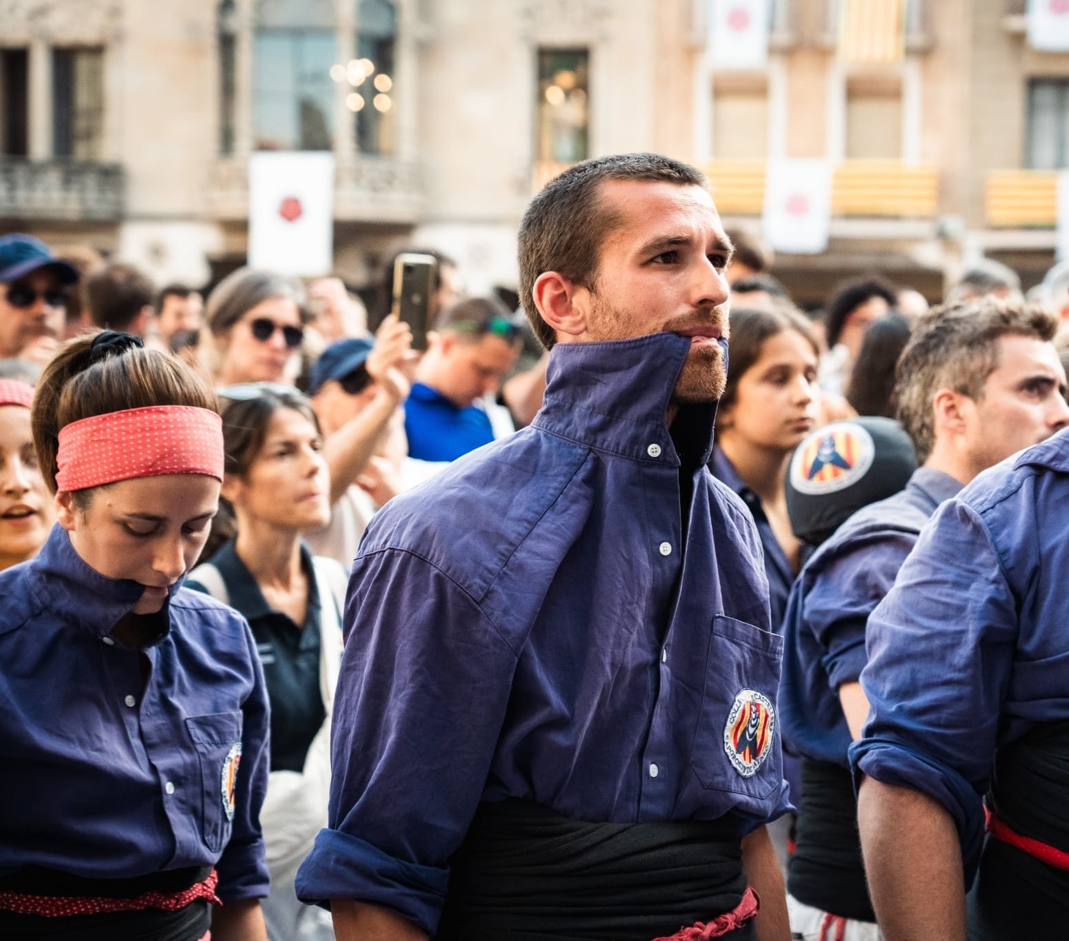 Àlex Dorda, cap de colla Foto Capgrossos