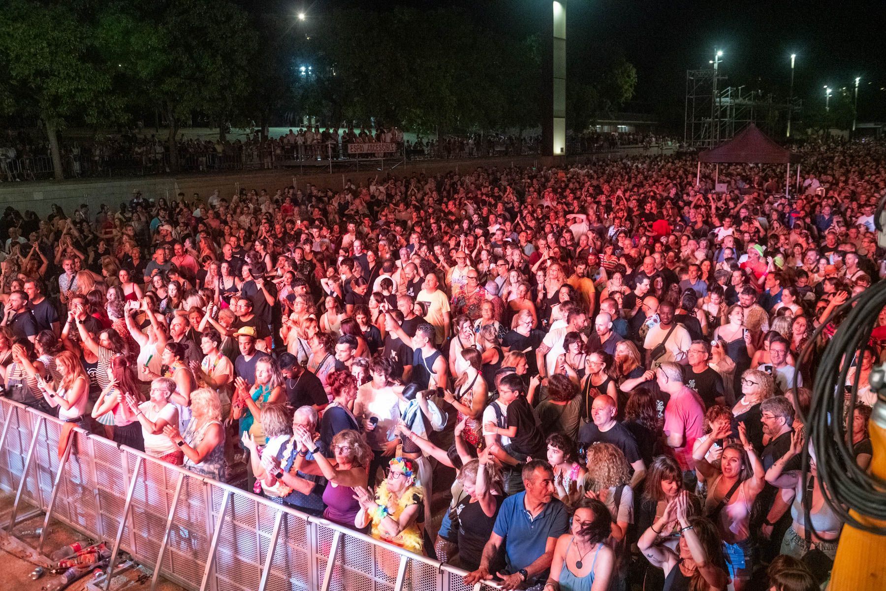 Un acte de Les Santes en el Parc Central Nou. Foto: R. Gallofré