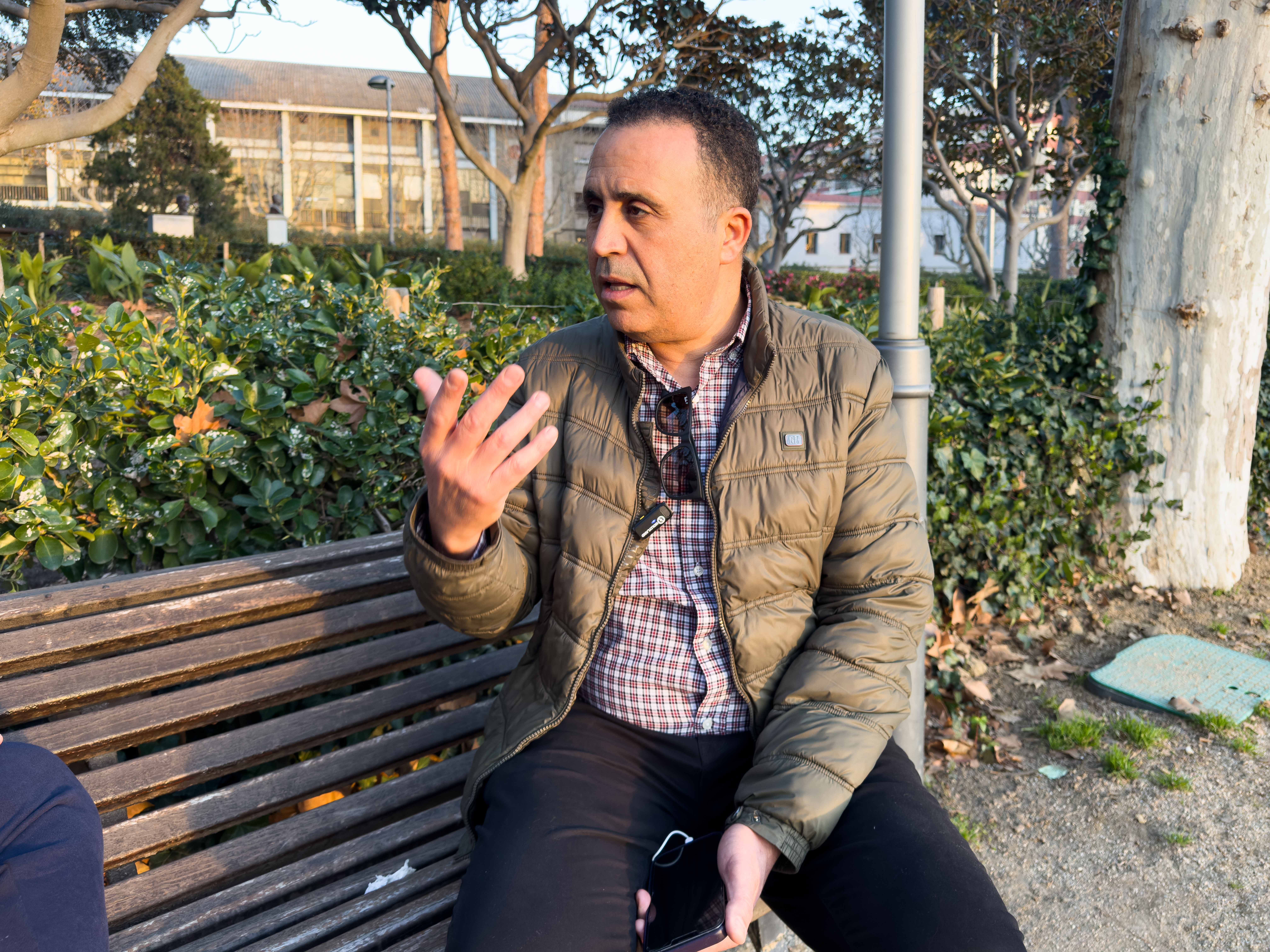 En Hamid, que ha destapat i fet sancionar un cas de racisme immobiliari. Foto: R. Gallofré