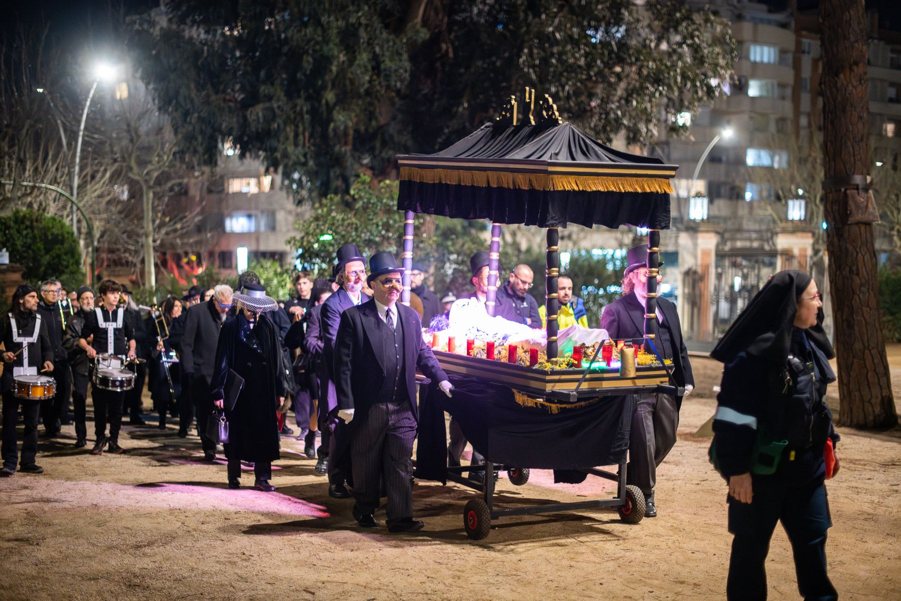 L'Enterrament de la Sardina de Mataró. Foto: R. Gallofré