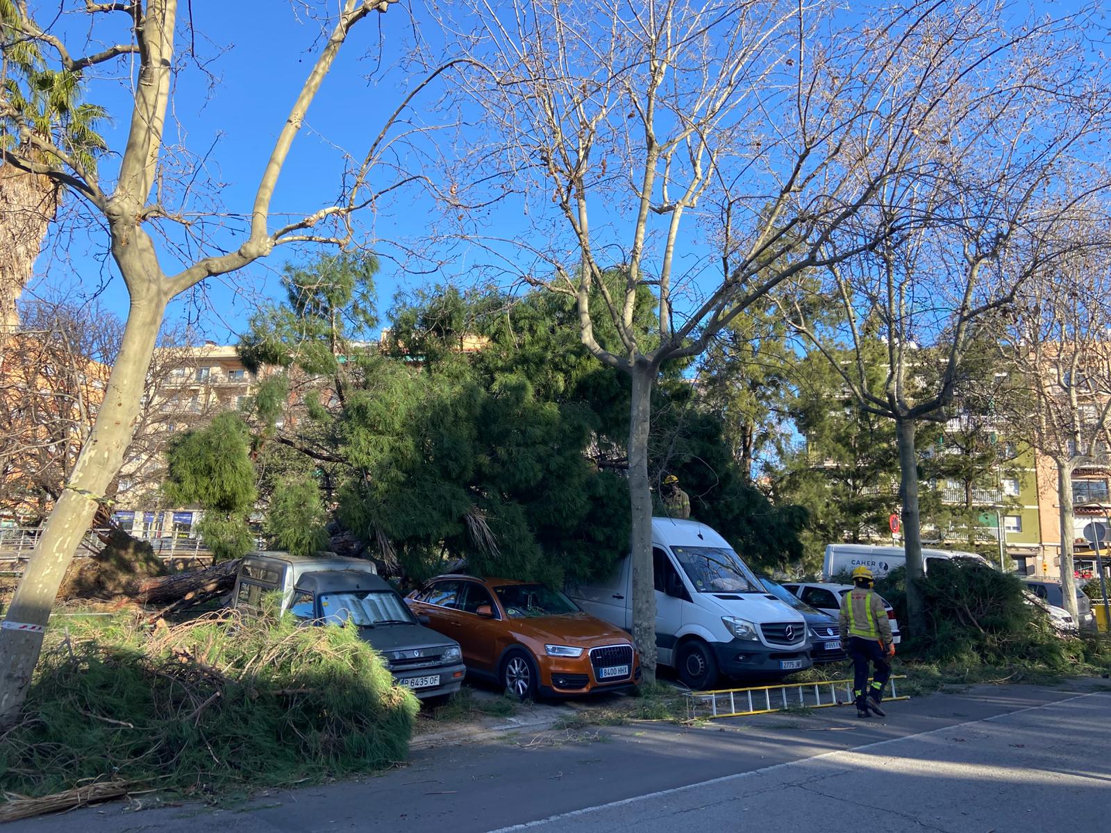 Imatges del temporal a la zona de Cerdanyola. Foto: R. Gallofré Imatges del temporal a la zona de Cerdanyola. Foto: R. Gallofré