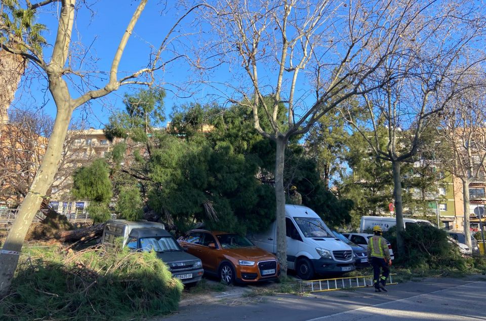 Imatges del temporal a la zona de Cerdanyola. Foto: R. Gallofré Imatges del temporal a la zona de Cerdanyola. Foto: R. Gallofré