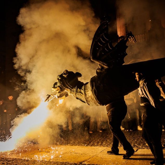 Drac de Vilafranca, a Barcelona Drac de Vilafranca, a Barcelona