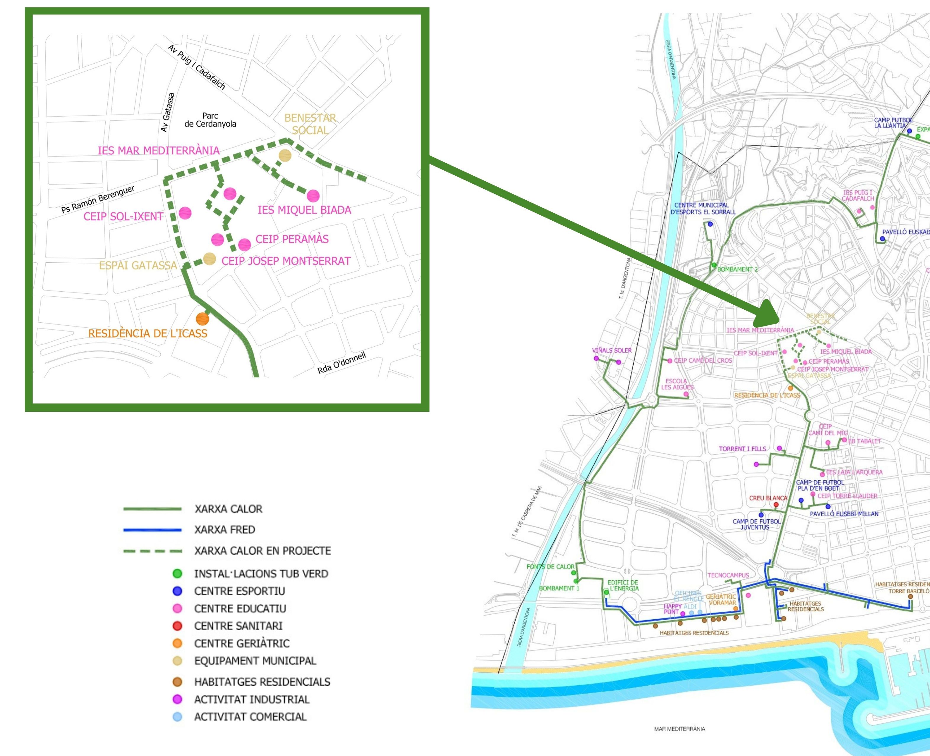 Ampliació del TubVerd a Cerdanyola Ampliació del TubVerd a Cerdanyola