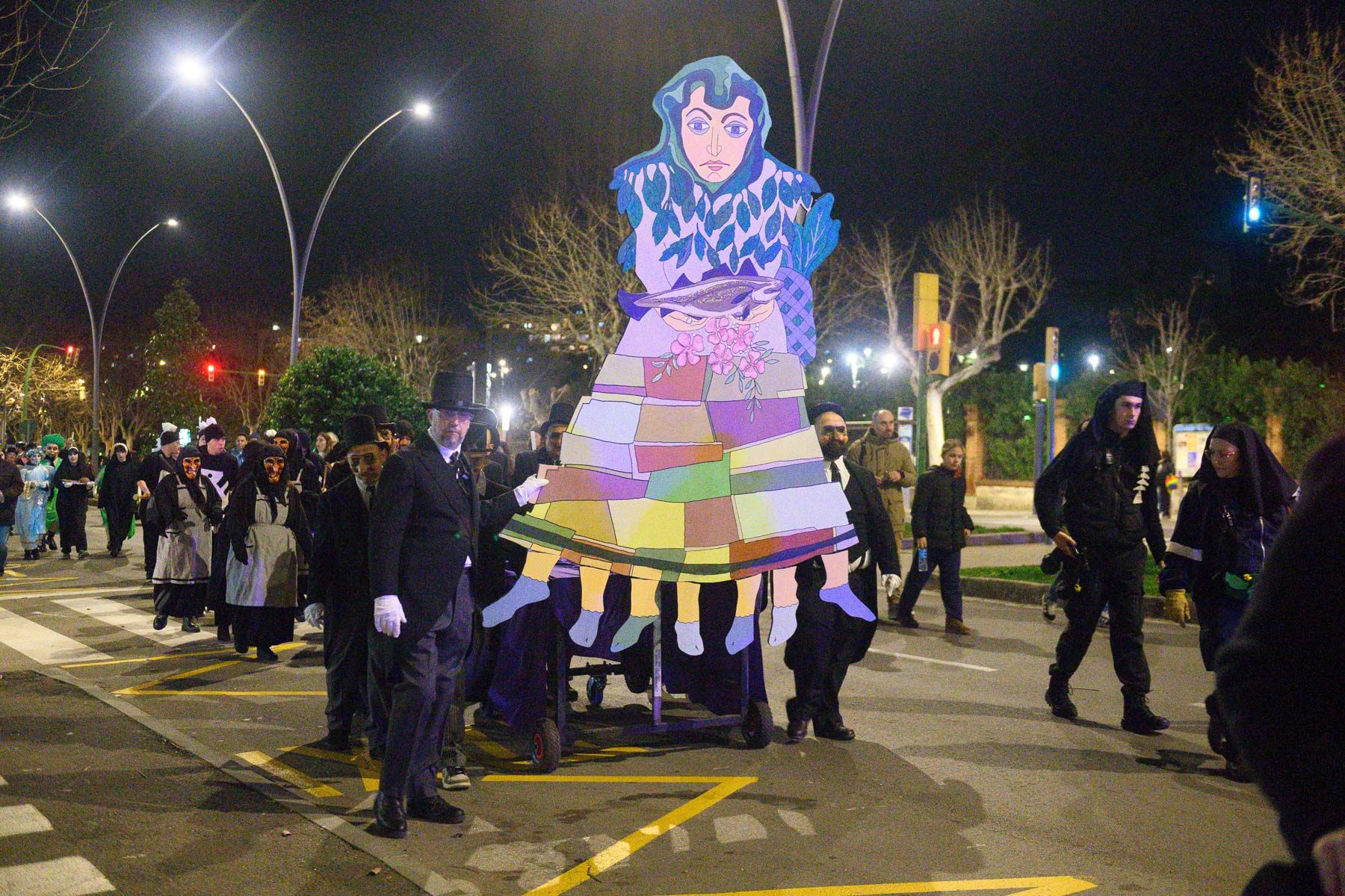 Carnestoltes Enterrament de la Sardina, Vella Quaresme. Foto: R.Gallofré