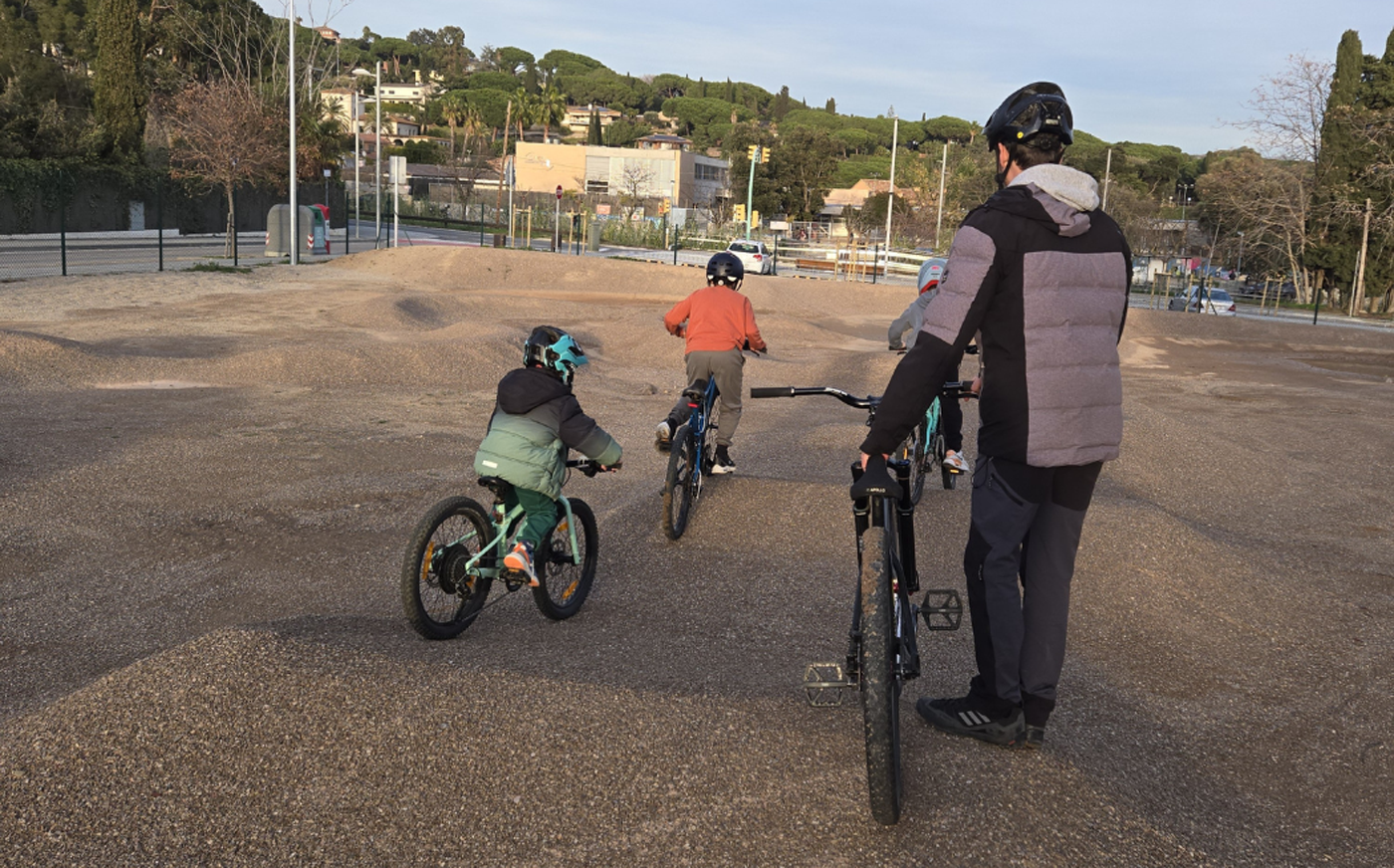 Nou biciparc de Llavaneres. Foto: Ajuntament
