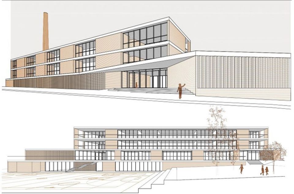El proyecto arquitectónico del futuro Joan Coromines. 