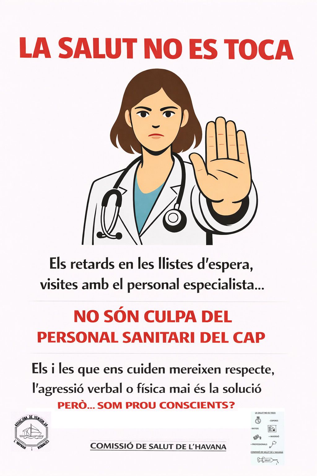 El cartell de la campanya