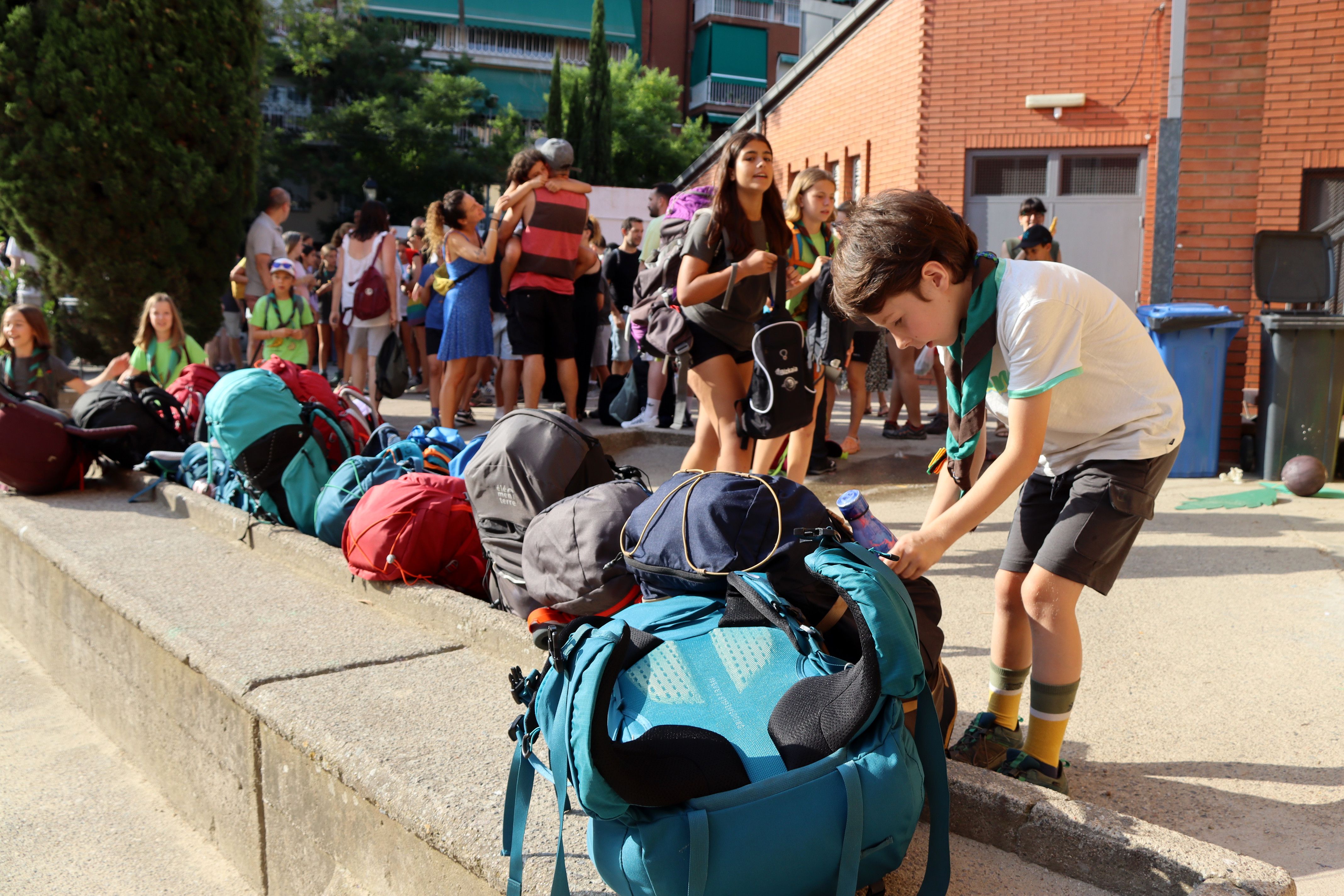 Imagen de archivo de unas colonias escolares. Foto: ACN