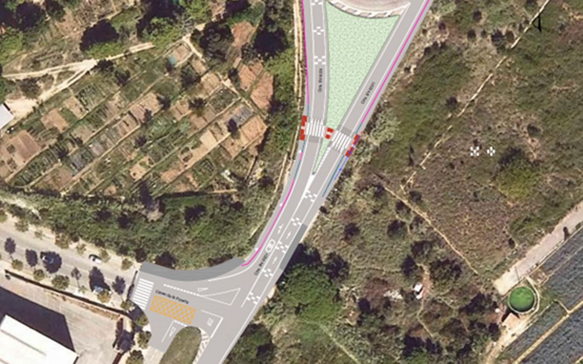 Plano de la actuación