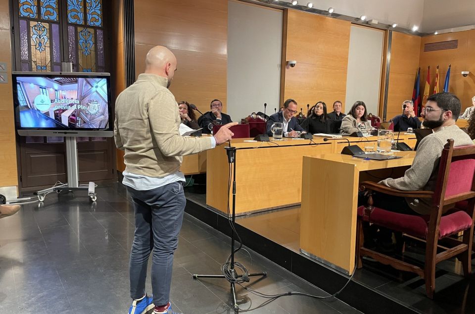 Intervención del presidente de la AV de Vista Alegre en el Pleno