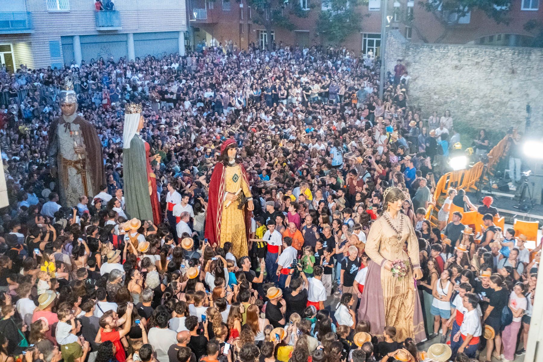 El Anem a Tancar de Les Santes 2025. Foto: R. Gallofré