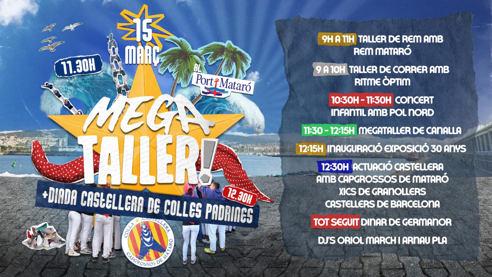 El cartell dels actes