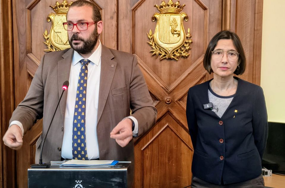 Bote i Parlon a la roda de premsa