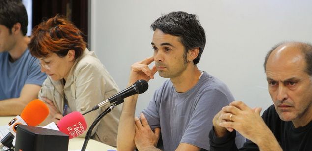 Integrants de la CUP en una imatge d'arxiu