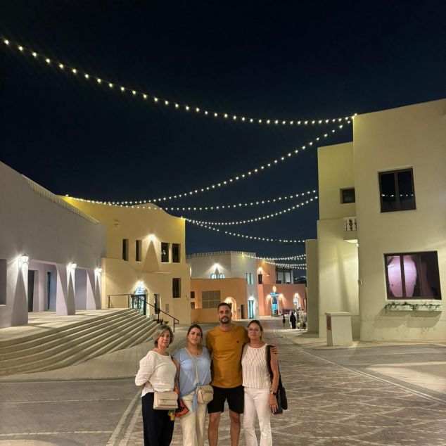 Una visita de las madres de la pareja