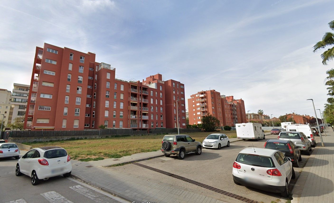 El solar donde se construirán los pisos