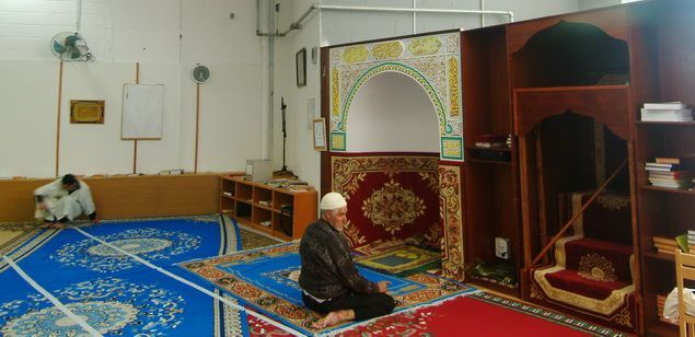 Interior de la mesquita del Pla d'en Boet