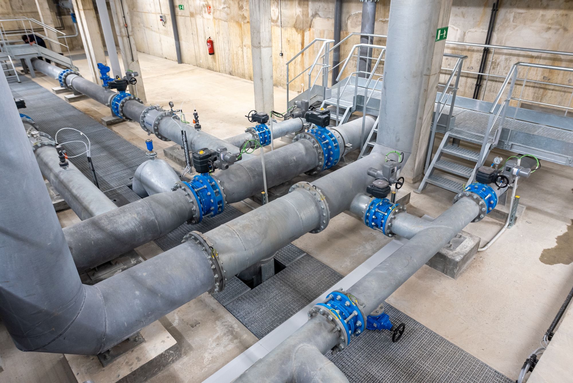 Un dipòsit d'aigua de Mataró